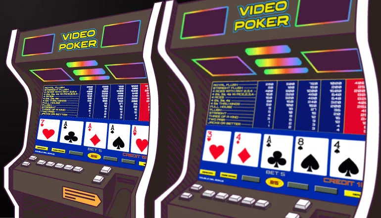 video poker machines